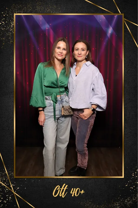 Sünnipäeva fotopeegli print kuldse raamiga